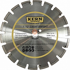 Алмазный диск Kern 1.12 Laser Welded With Protected Tooth 352 мм