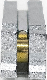 Держатели магнитные четырехсторонние для напайки алмазных сегментов Diamaster Diam-S