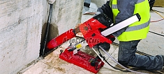 Эксплуатация установки алмазного бурения Hilti DD 160