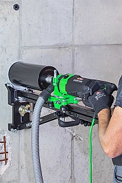 Применение дрели с микроударом для сухого алмазного бурения Eibenstock ESD 162 Применение дрели с микроударом для сухого алмазного бурения Eibenstock ESD 162