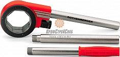 Трещотка ручного резьбонарезного клуппа Rothenberger Super Cut Set NPT 1/2"-3/4"-1"-1 1/4"-1 1/2"-2"