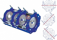 Центратор электрогидравлической машины для стыковой сварки пластиковых труб Волжанин ССПТ-1200